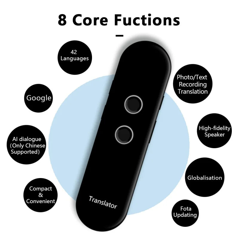 Portable Wireless Smart Translator