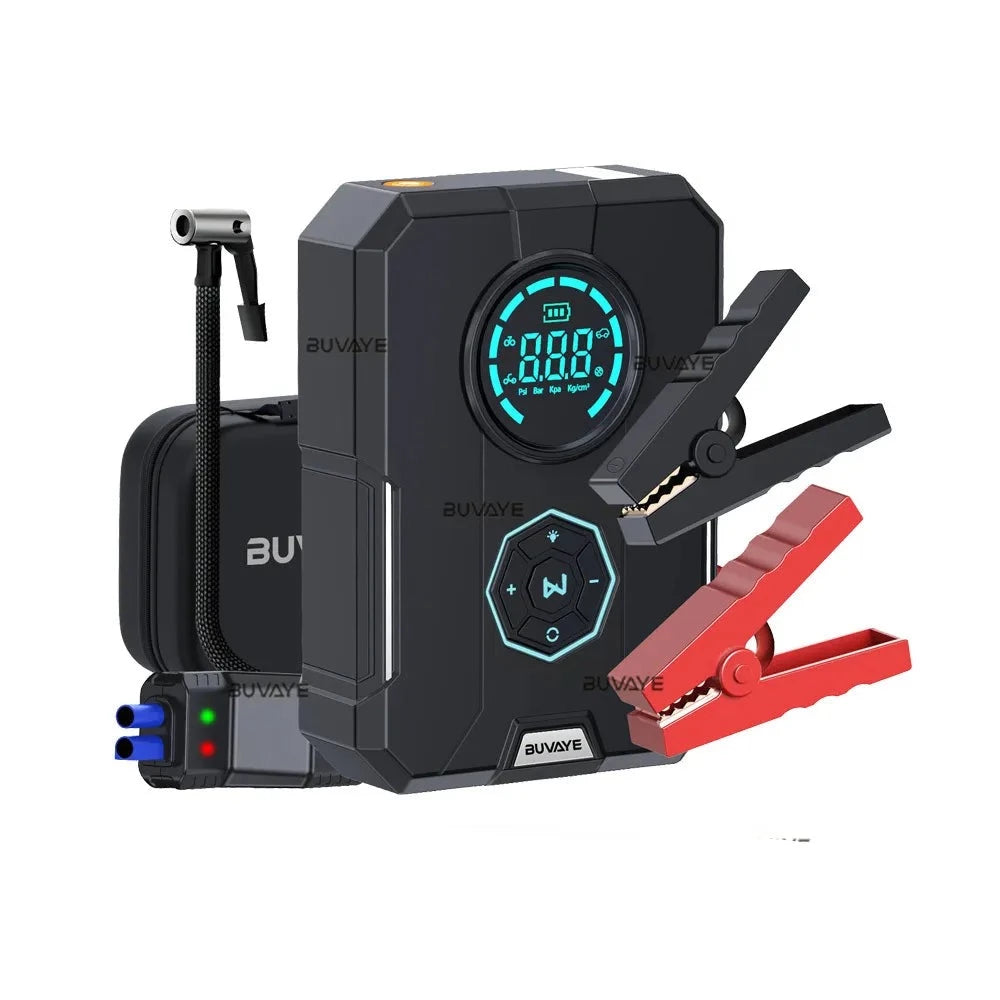 6 In 1 Car Jump Starter Air Pump