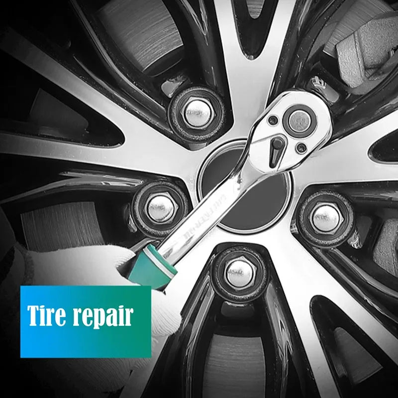 72 Teeth Ratchet Socket Wrench Set