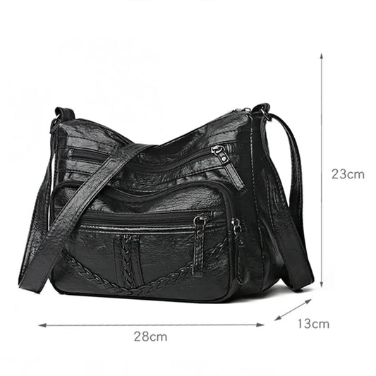 Vintage Soft Leather Luxury Handbags