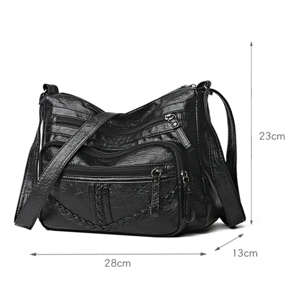 Vintage Soft Leather Luxury Handbags