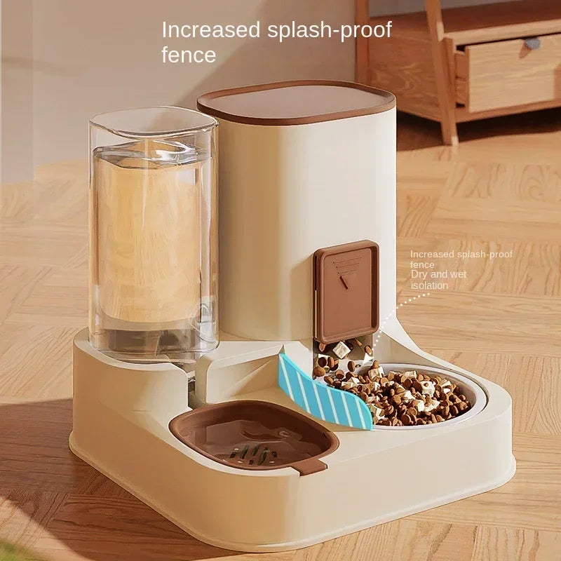 Pet Cat Water Food Dispenser