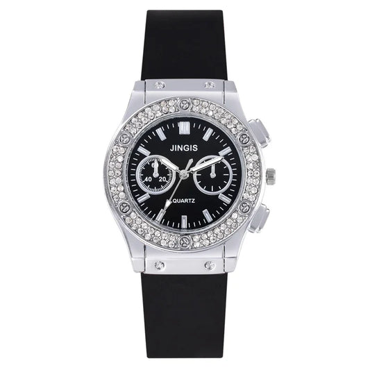Women Luxurious Brand Casual Diamond Wristwatches