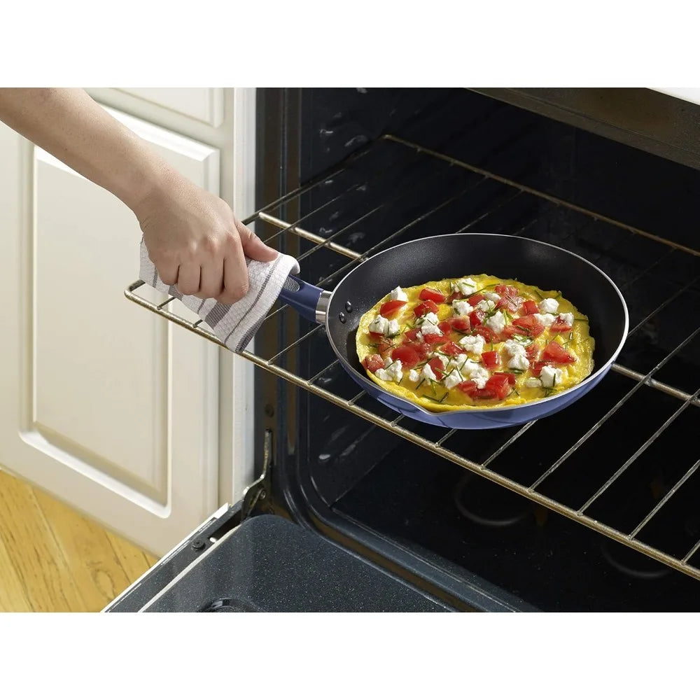 Nonstick Thermo-Spot Heat Indicator Dishwasher Set