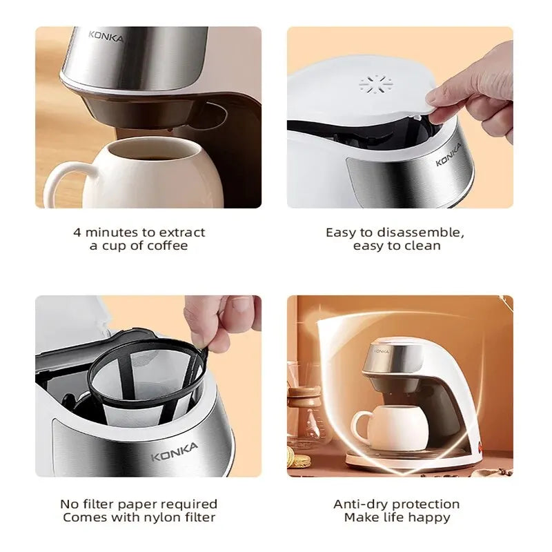 Cafeteria Fast Heating Coffee Machine