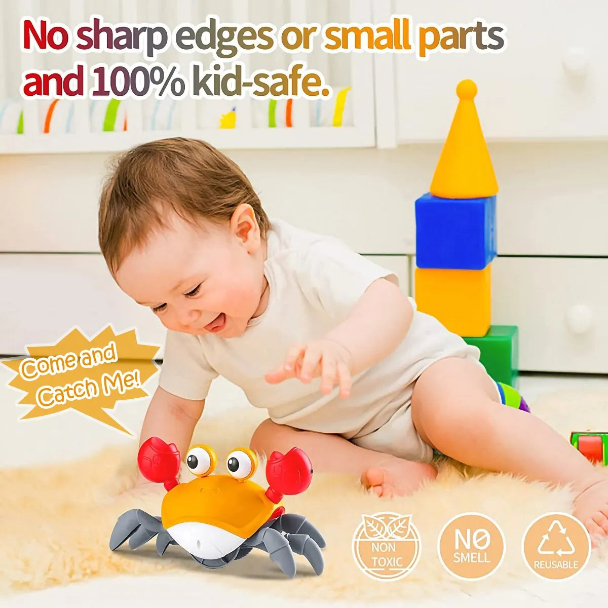Babies Interactive Crab Toy