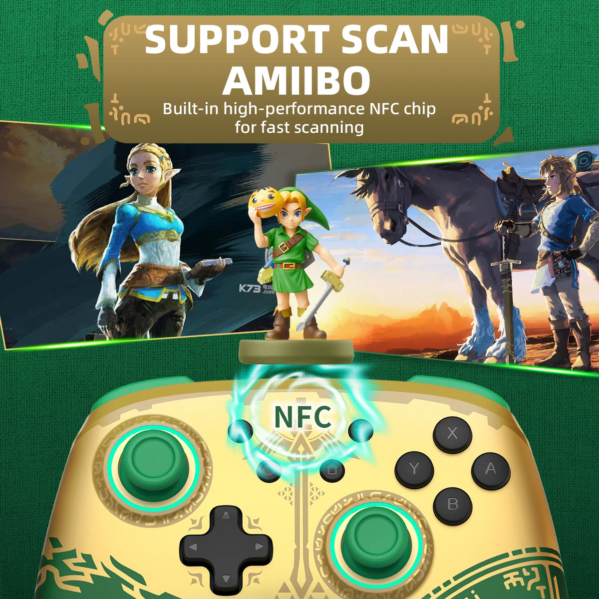 Golden-Green Wireless Wake Up NFC Controller