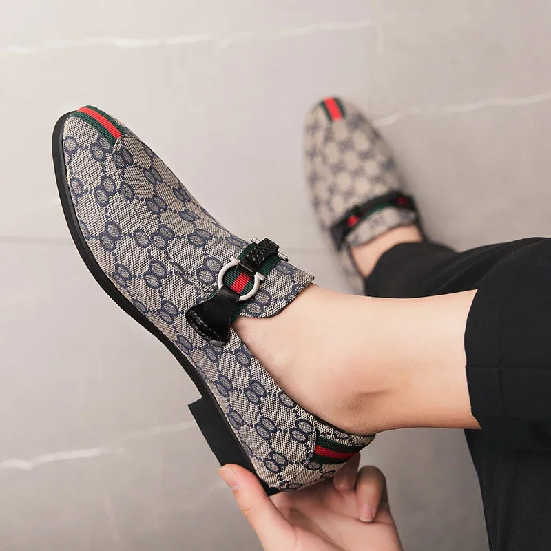 Men Walking Dress Loafers Shoes