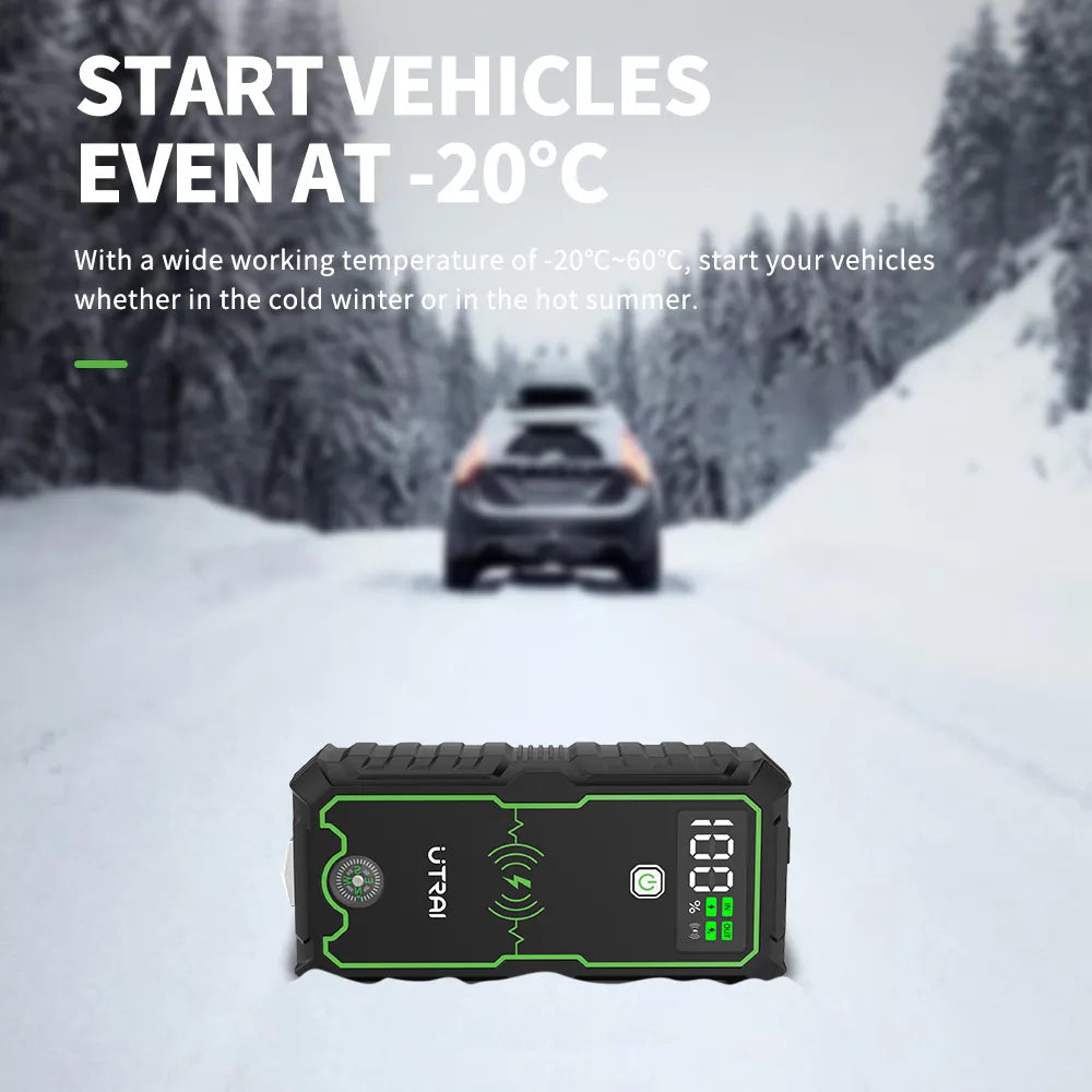 2500A Jump Starter Portable Charger Car Booster