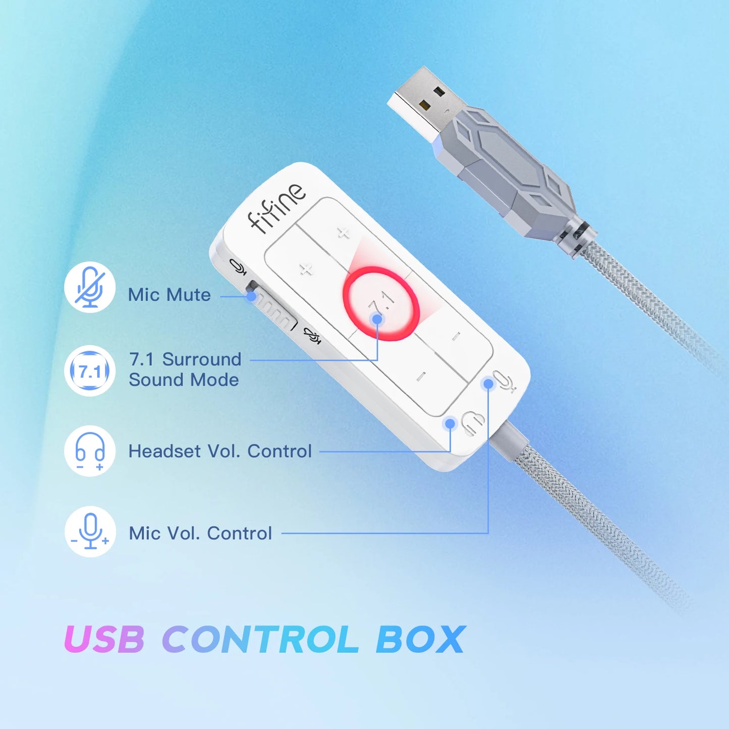 Ampligame H9W USB Gaming Headset