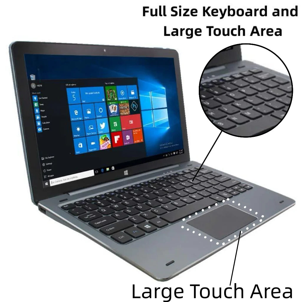 11.6 INCH 4GBDDR+128GB 2in1 Tablets With Docking Keyboard