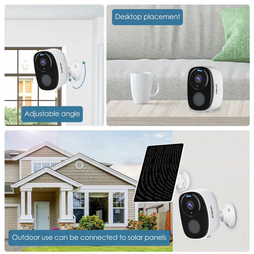 4MP Wireless Security Wifi Outdoor Camera