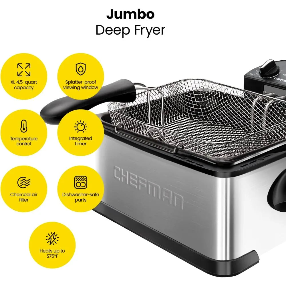 4.5 Liter Electric Deep Fryer