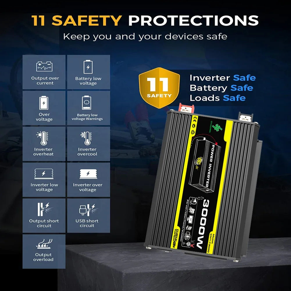12V To AC 110/220V Inverter