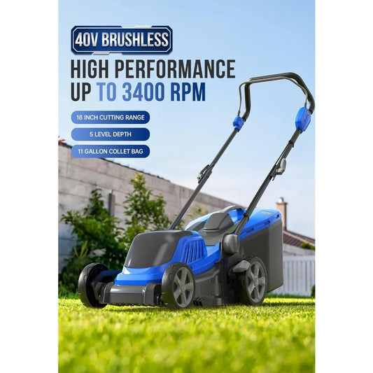 18" 40V Cordless Lawn Mower
