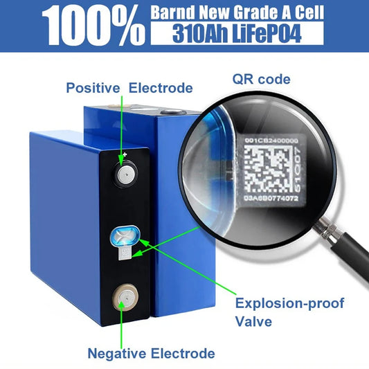 LiFePO4 RV 200Ah 105Ah Grade A Battery