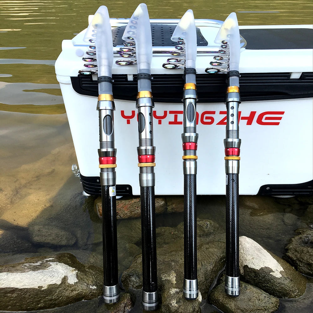Telescopic Fishing Rod Combo Set