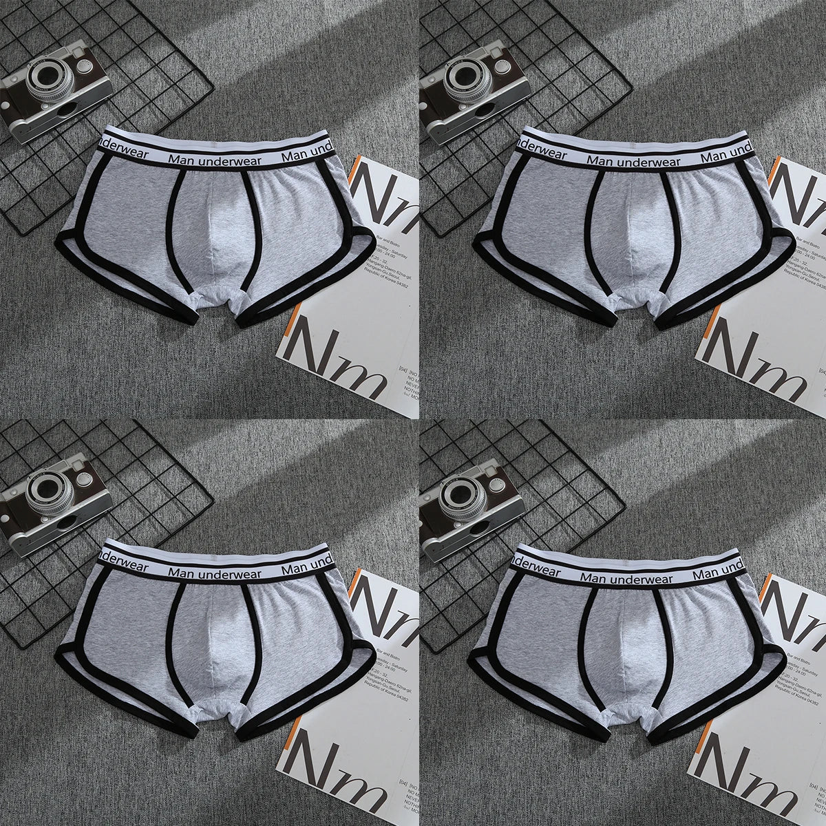 Men's Cotton Boxer Shorts