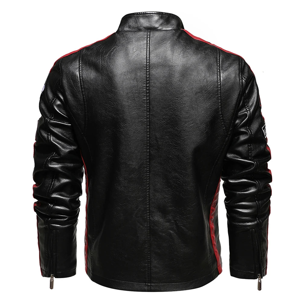 Mens Vintage Motorcycle Jacket