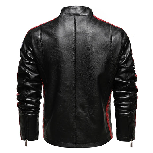 Mens Vintage Motorcycle Jacket