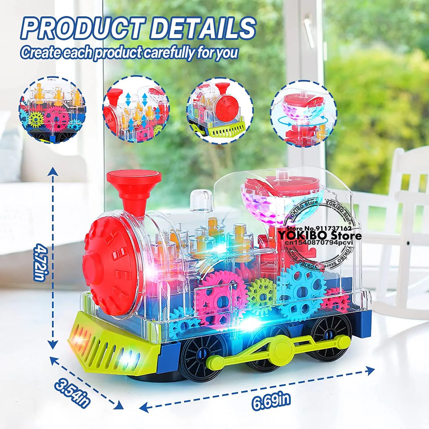 Kids Electric Train Toy
