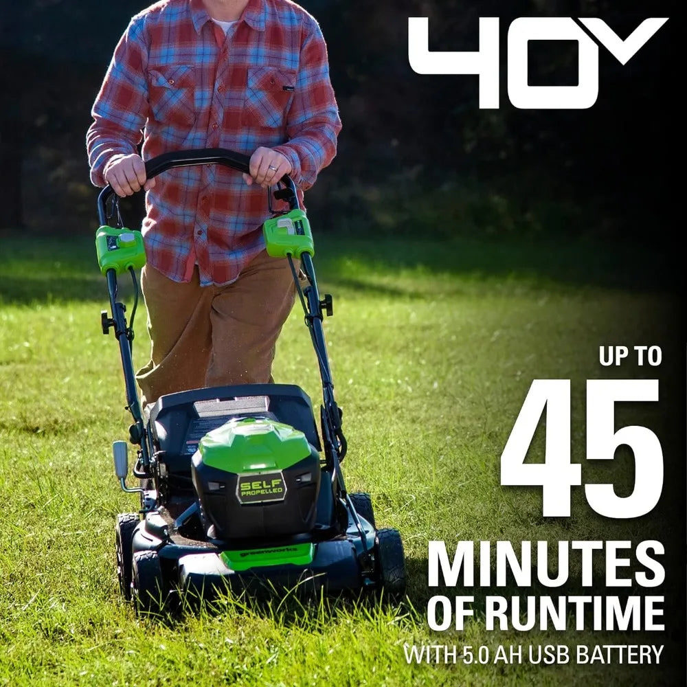 40V 21" Self-Propelled Lawn Mower Kit