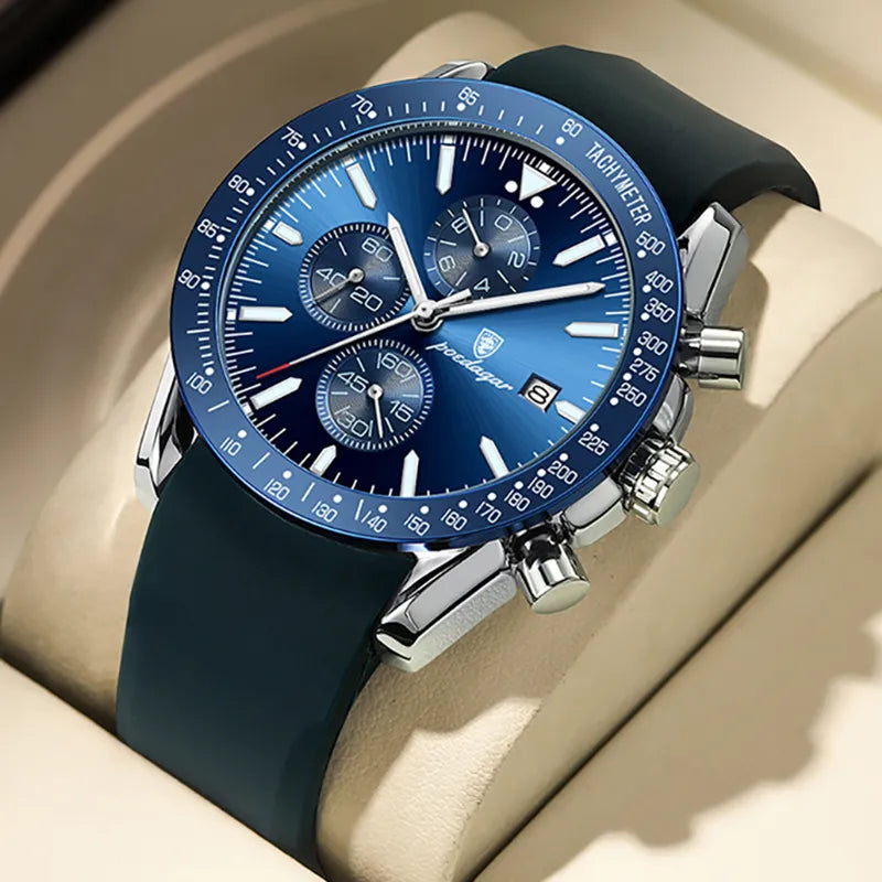 Men Waterproof Silicone Sport Watches
