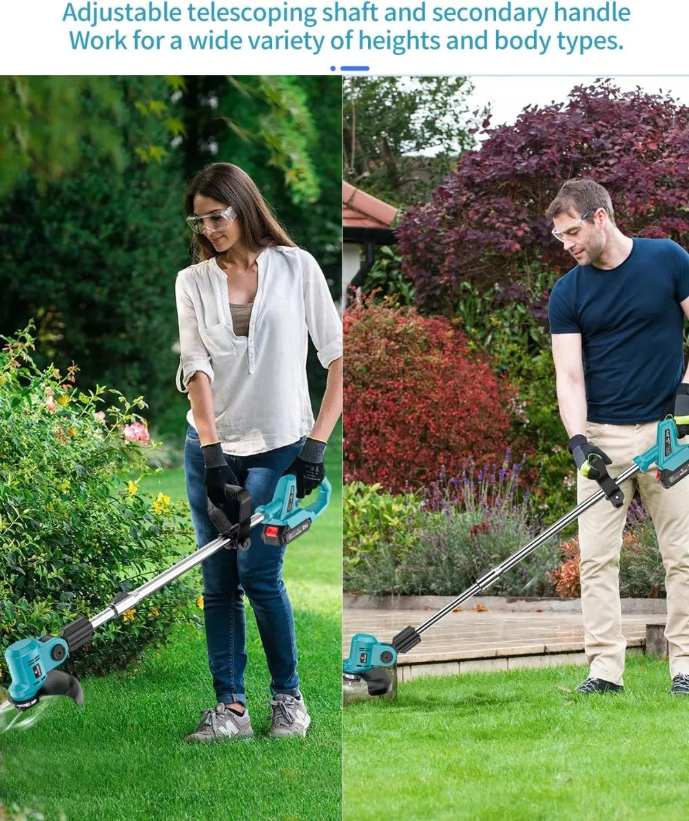 Electric Battery Powered Weed Eater 21V String Trimmer