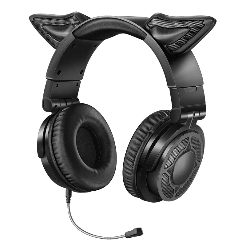 RGB Cat Ear Bluetooth Headphones