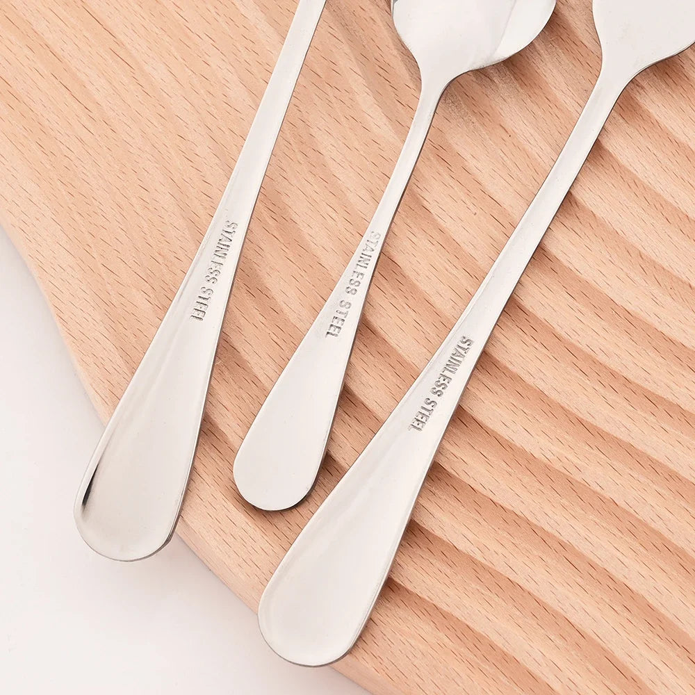 16Pcs/Spoon Knife Tableware Silverware Set