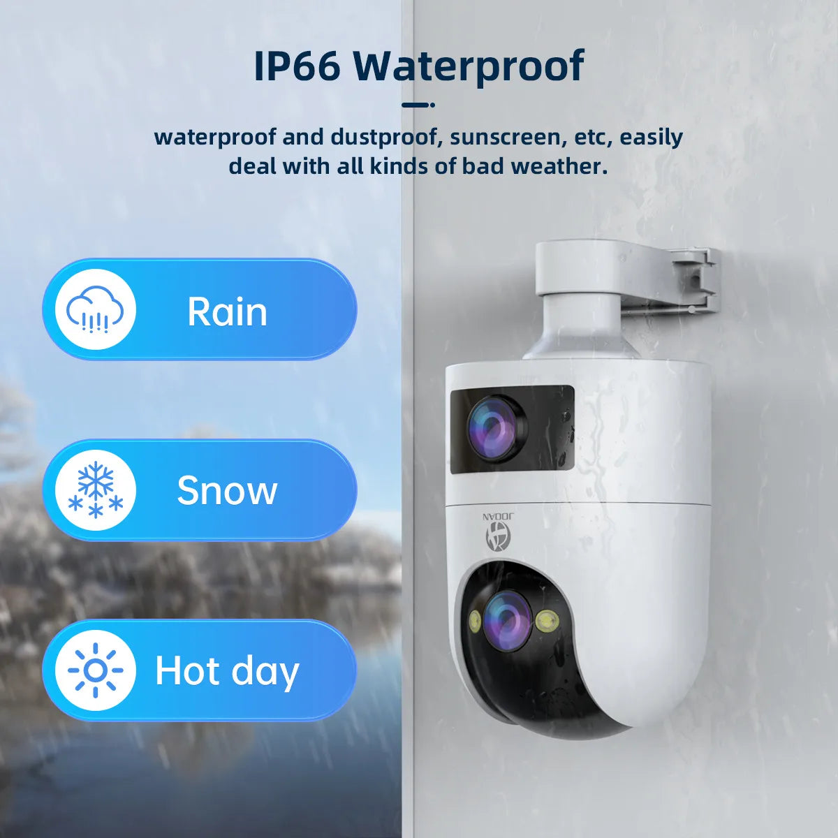 4K PTZ IP Outdoor Camera