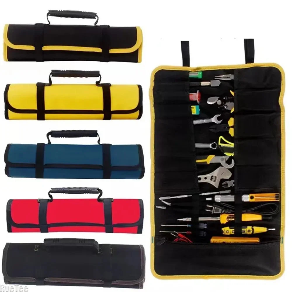Oxford Canvas Tool Roll Bag