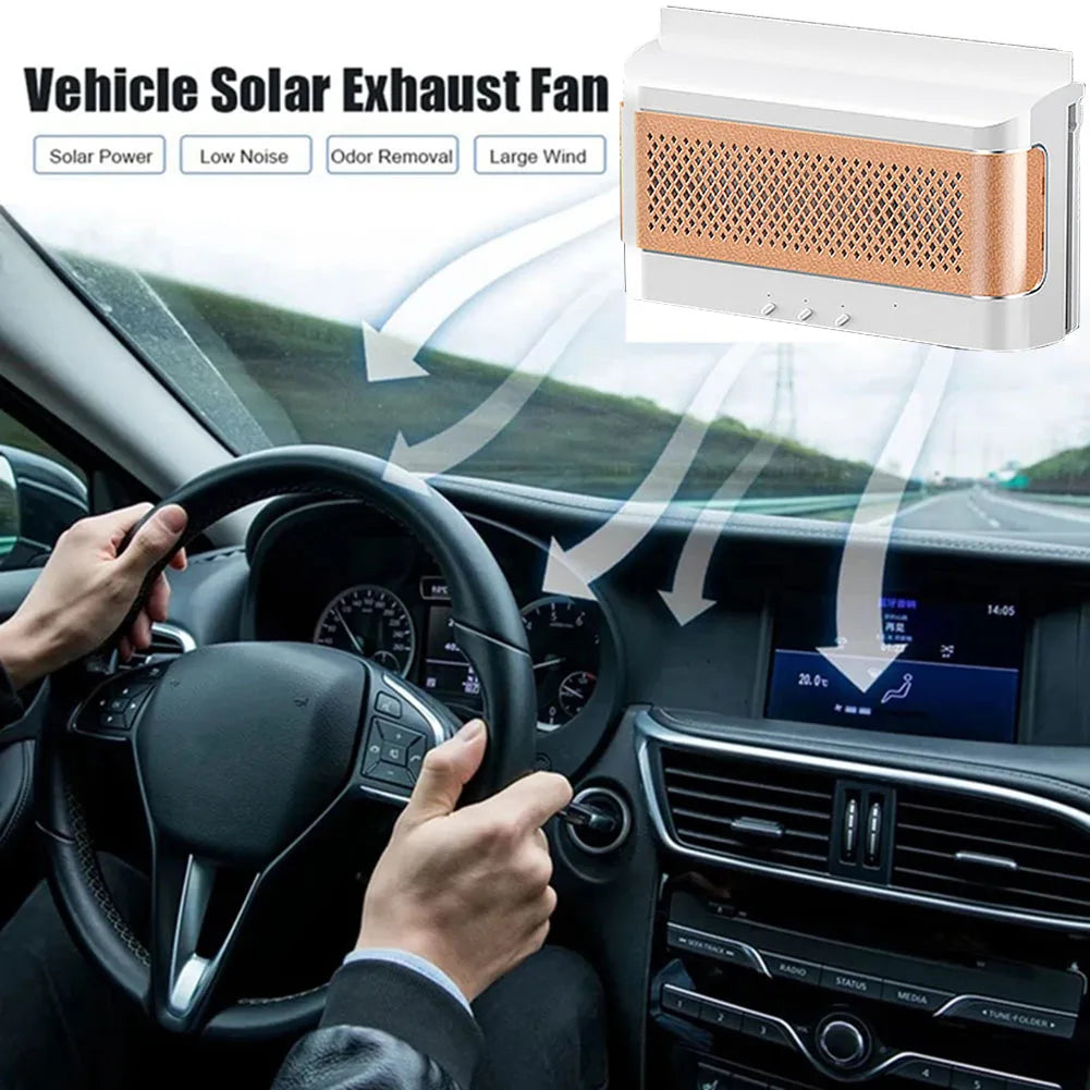 Solar Car Cooling Fan