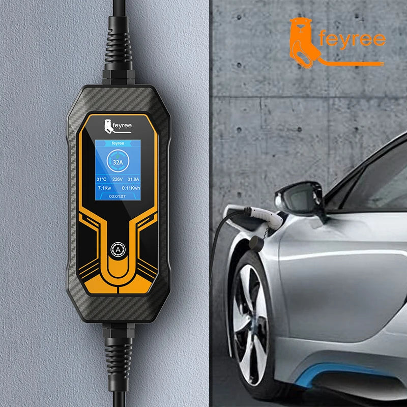 32A 7KW Portable EV Charger