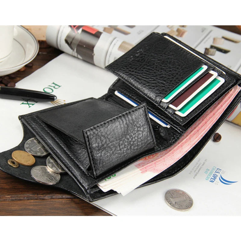 Men's Coin High Quality Short Wallet