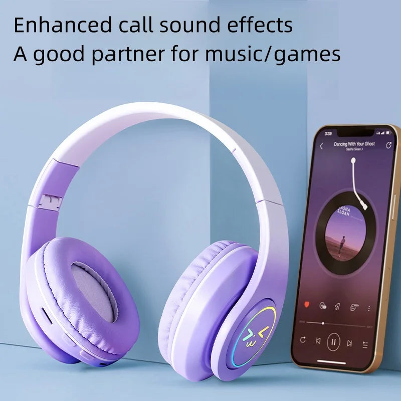 GRB Glow Wireless Gaming Earphones