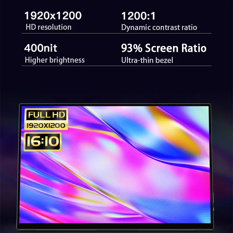 14 Inch 1200p Portable Monitor