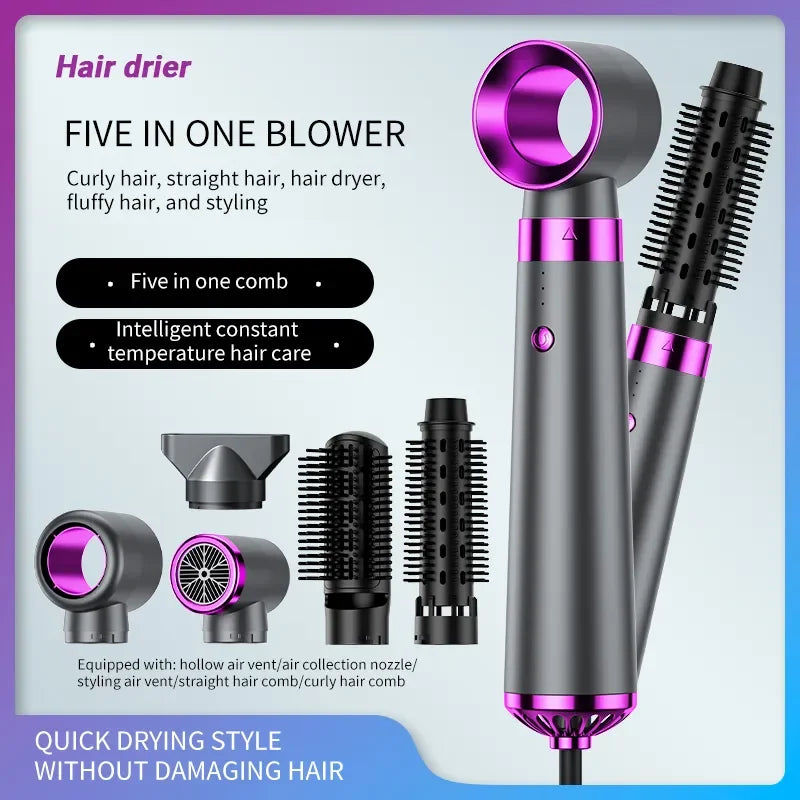 Multi-Function Hot Air Comb
