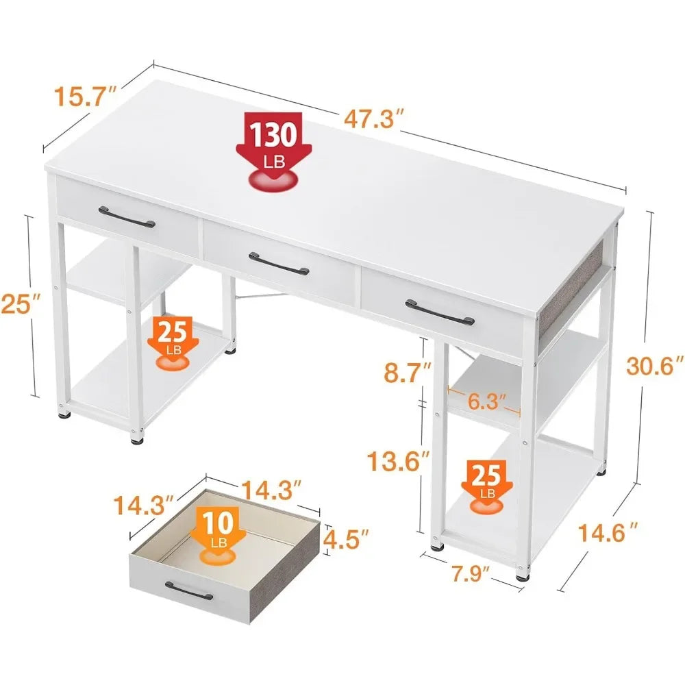 Portable L Shaped Gaming Desk