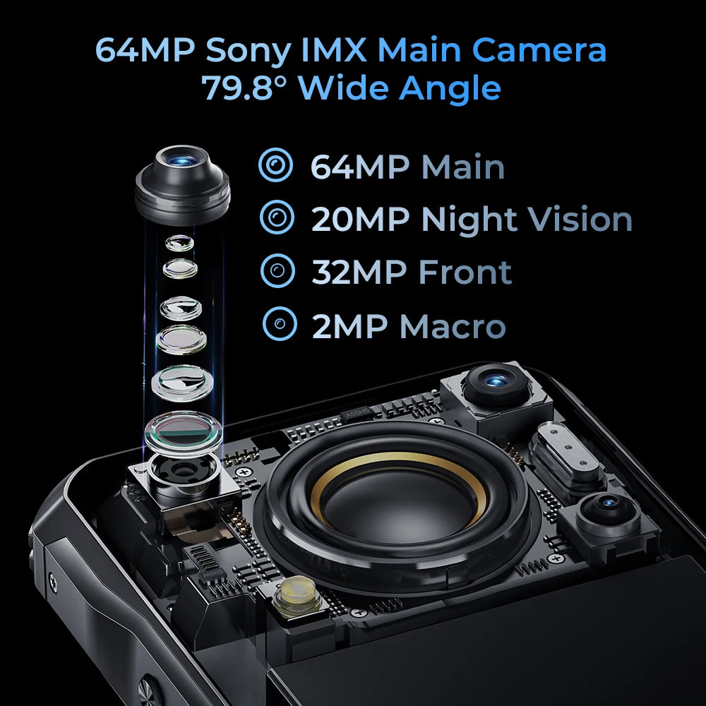 WP33 22000mAh Battery Pro 5G Rugged Smartphone