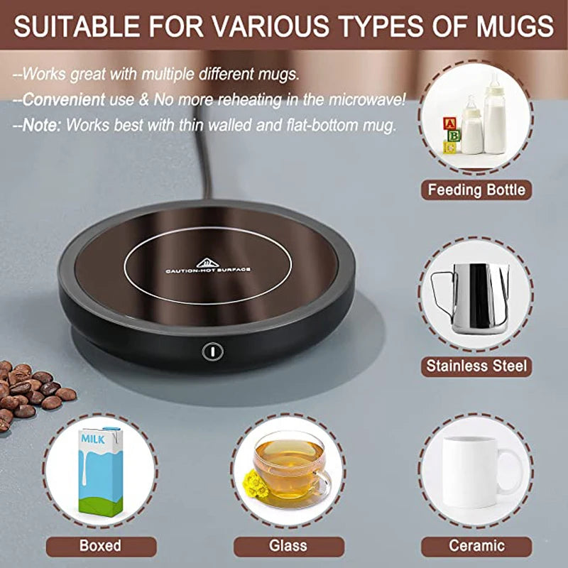 110V/220V Coffee Cup Mug Warmer