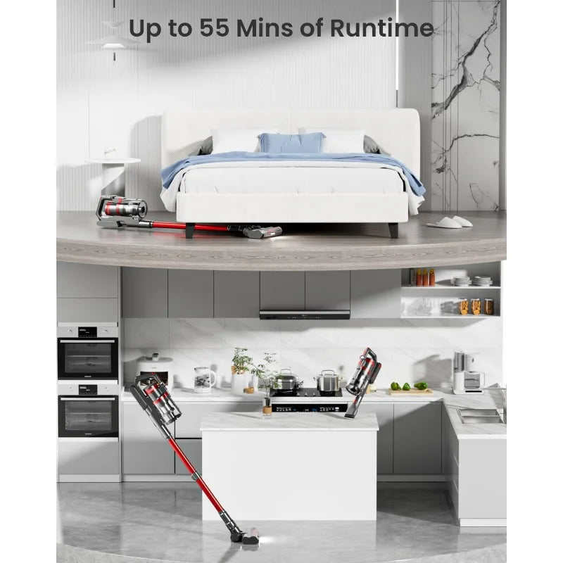 Dual Handle Cordless Vacuum Cleaner