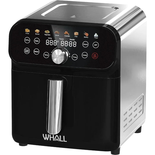 LED Digital Touchscreen 6QT Air Fryer