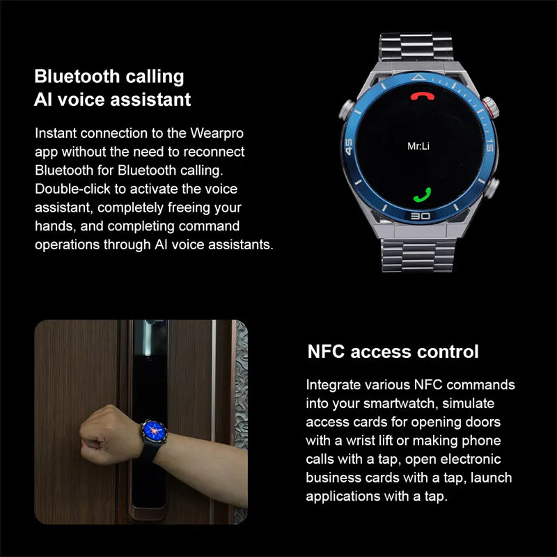 NFC Men Smart Watch