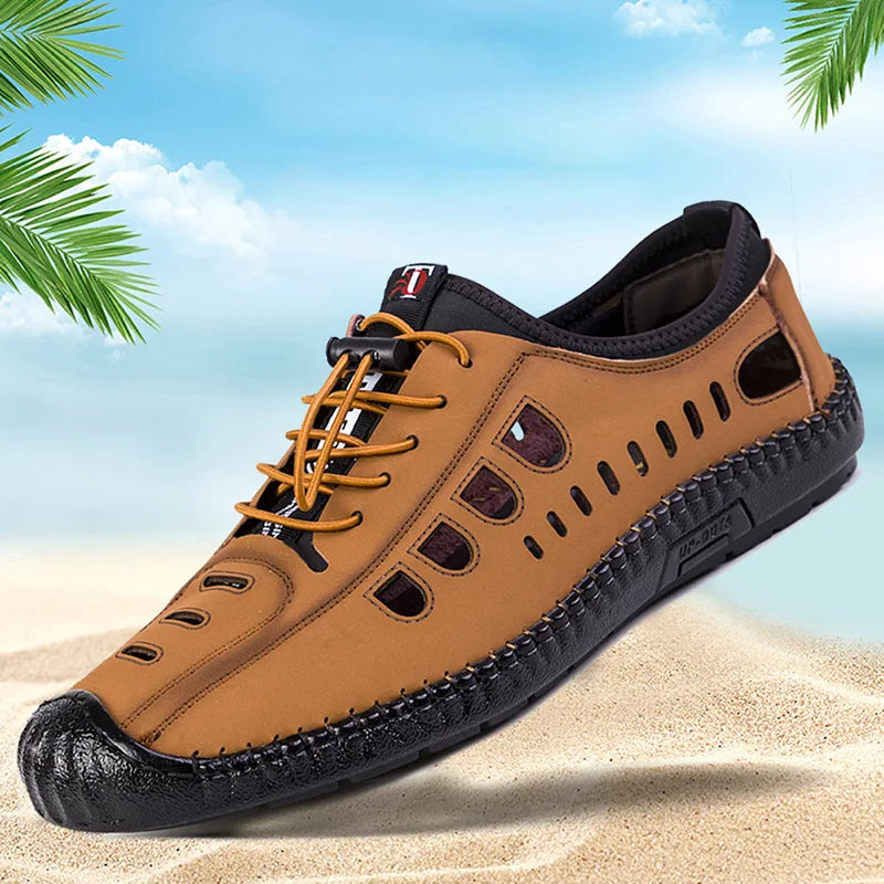 soft soled breathable casual loafers