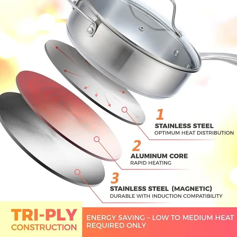 17-Piece Pots and Pans Set
