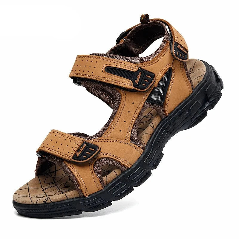 Genuine Leather Men's Sandals