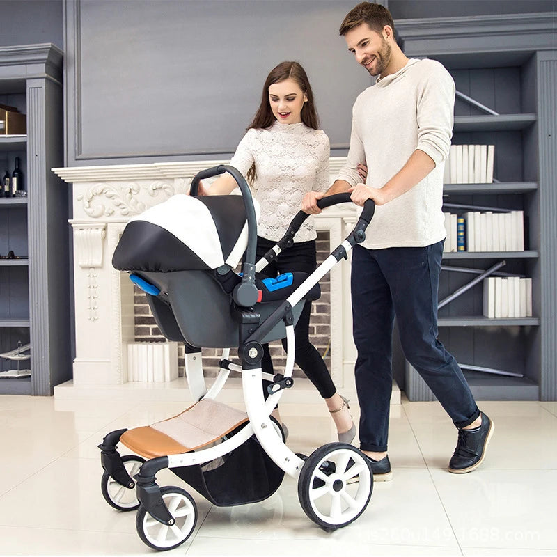 3 in 1 Baby Stroller with car seat