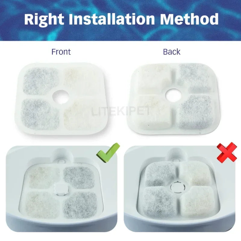 12pcs Original Cat Water Filters