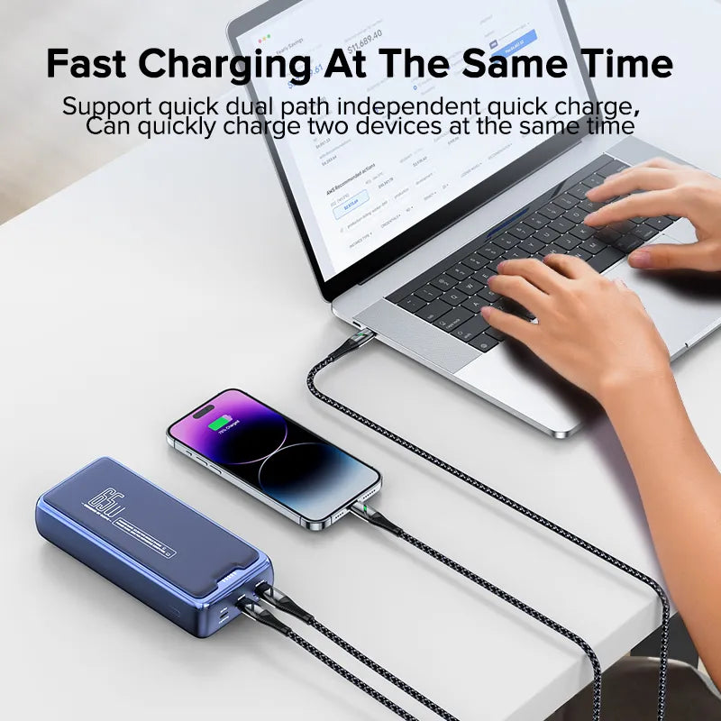 30000mAh Battery Capacity Portable Charger Powerbank